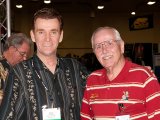 Tom "Dr. Cue" Rossman with Paul McTier - 2015 Billiard Congress of America Expo