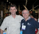 Tom "Dr. Cue" Rossman with Paul McTier - Las Vegas Billiards Show