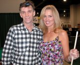 Ewa Laurance and Paul McTier - Las Vegas Billiards Show